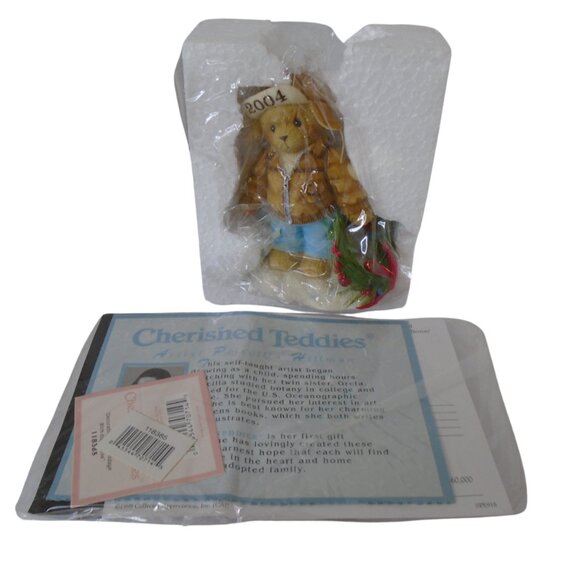 2004 Enesco Cherished Teddies Knut "Decorating The Holidays With Happiness Boxed - Picture 4 of 7